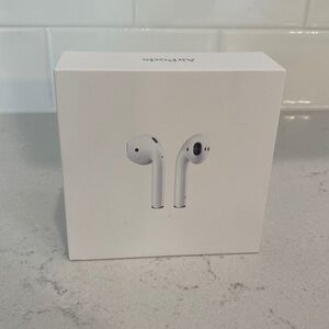 APPLE AIR PODS - (2nd Generation). Never used - Coca Cola Logo.
